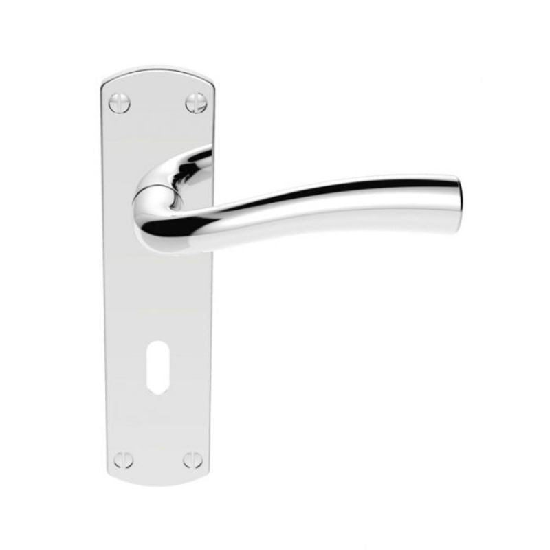 Carlisle Brass Serozzetta Cinco Lever on Lock Backplate