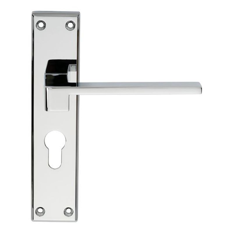 Carlisle Brass Serozzetta Equi Lever on Euro Lock Backplate