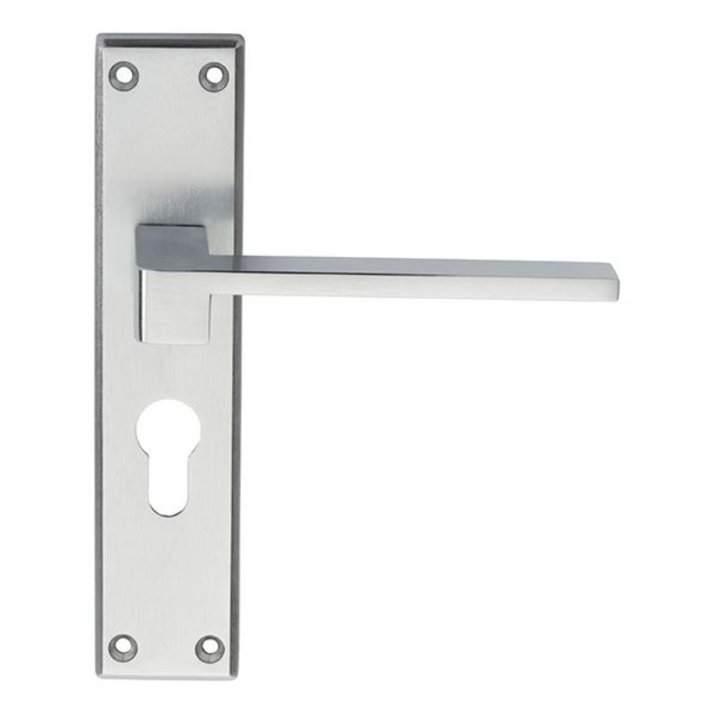 Carlisle Brass Serozzetta Equi Lever on Euro Lock Backplate