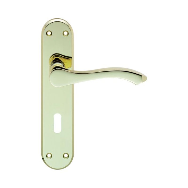 Carlisle Brass SEROZZETTA IXION LEVER ON LOCK BACKPLATE