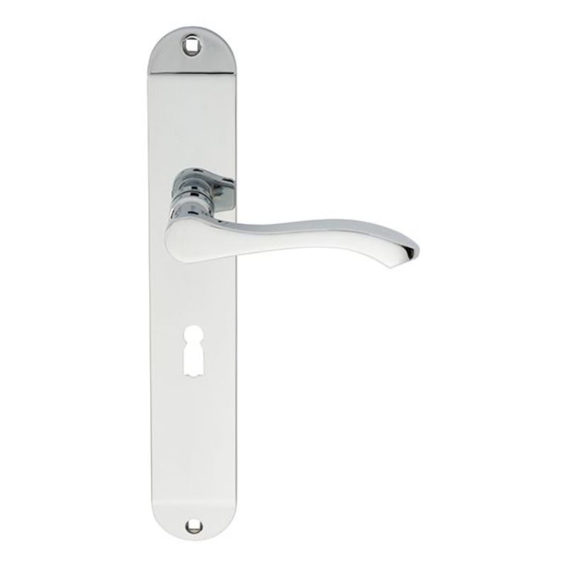 Carlisle Brass Serozzetta Lever on Lock Backplate