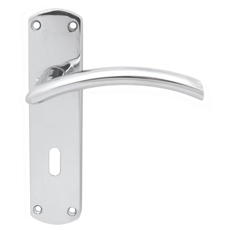 Carlisle Brass Serozzetta Tres Lever on Lock Backplate