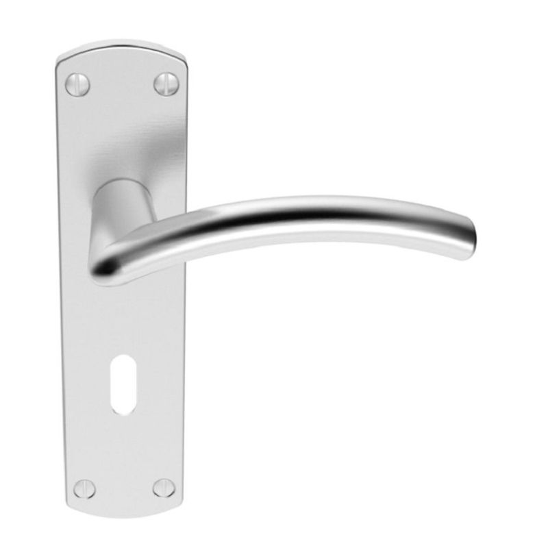 Carlisle Brass Serozzetta Tres Lever on Lock Backplate