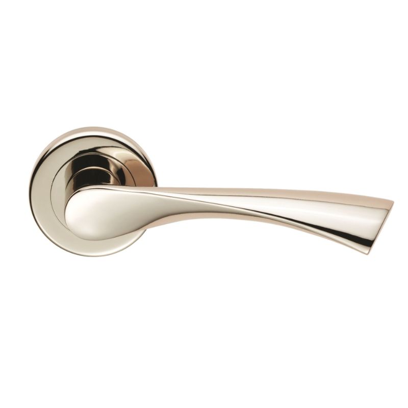 Carlisle Brass Serozzetta Venti Lever On Rose Polished Nickel Retail Packaging