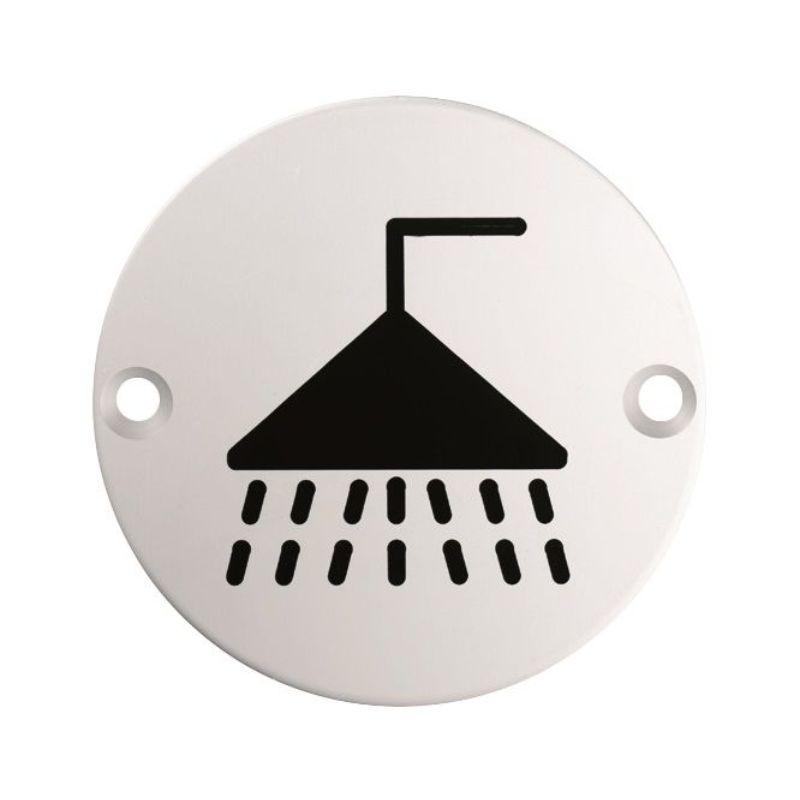 Carlisle Brass Signage Shower Symbol