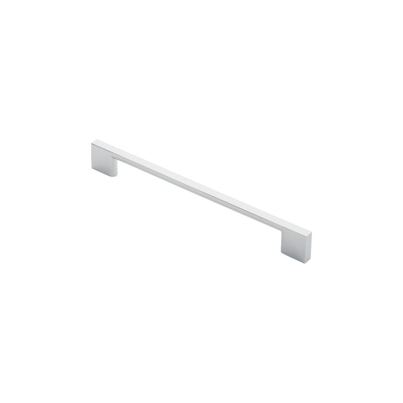 Carlisle Brass Slim D Handle 220mm Polished Chrome