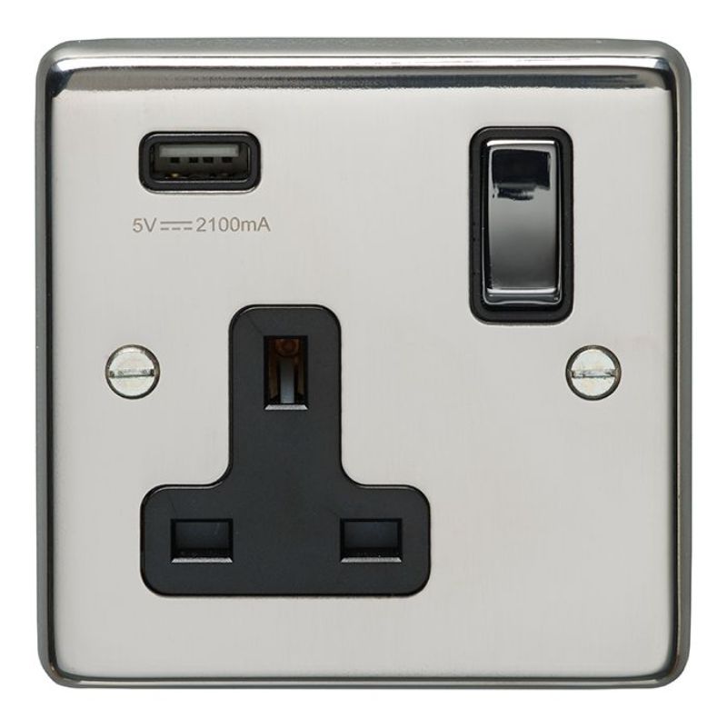 Carlisle Brass 1 Gang USB Socket