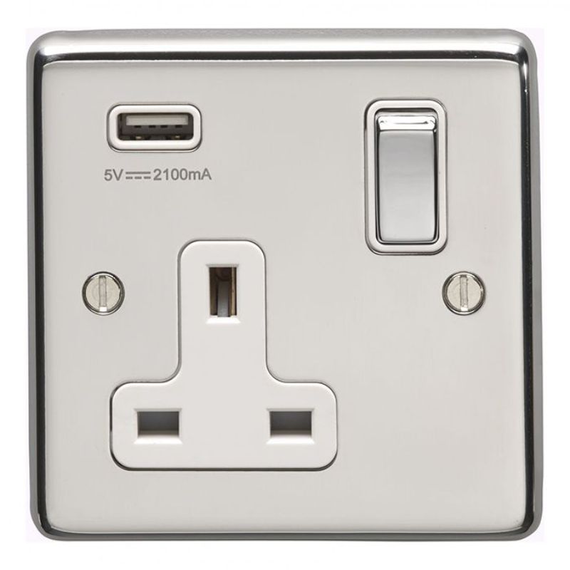 Carlisle Brass 1 Gang USB Socket