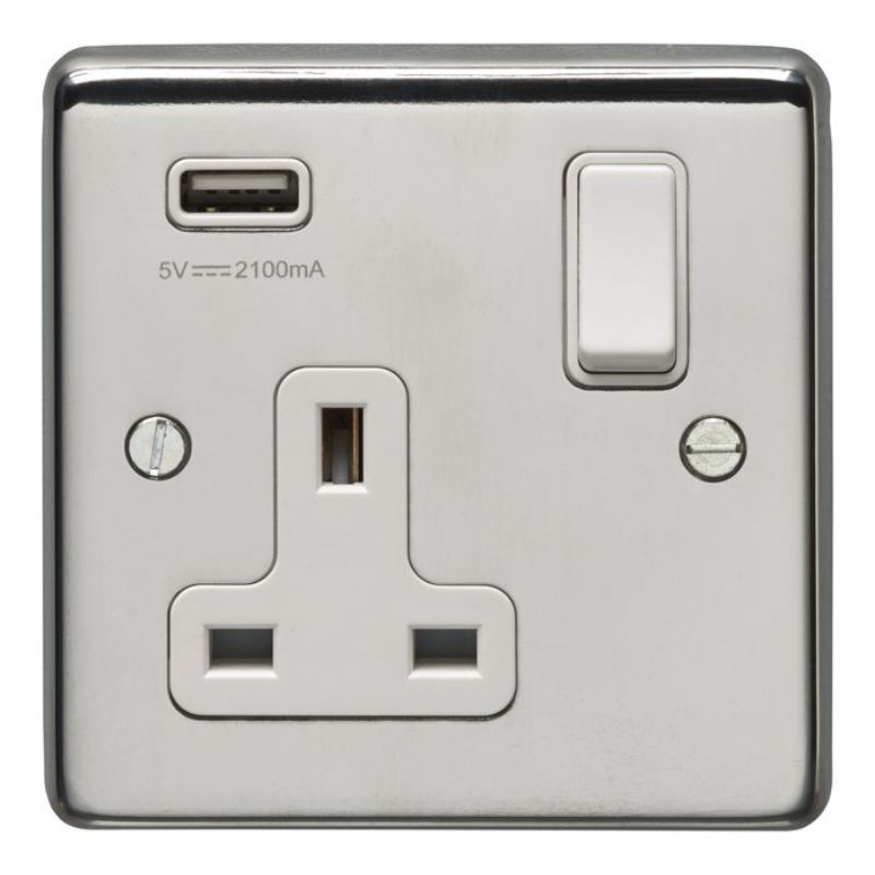 Carlisle Brass 1 Gang USB Socket