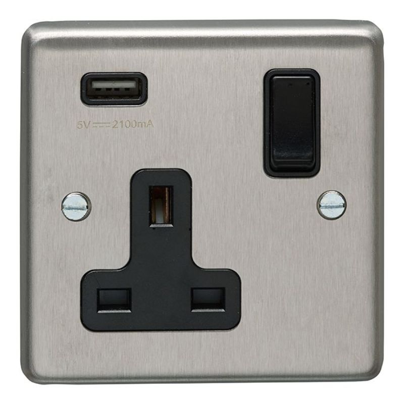 Carlisle Brass 1 Gang USB Socket