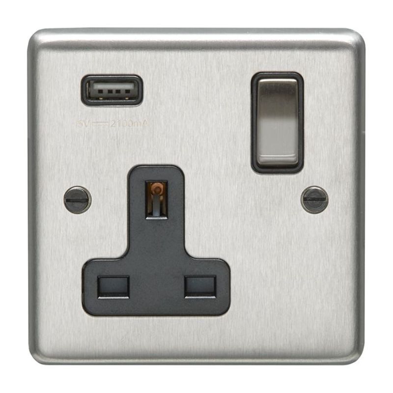 Carlisle Brass 1 Gang USB Socket