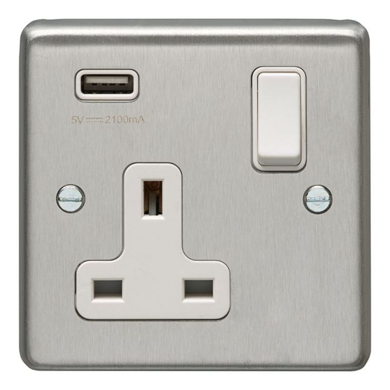 Carlisle Brass 1 Gang USB Socket