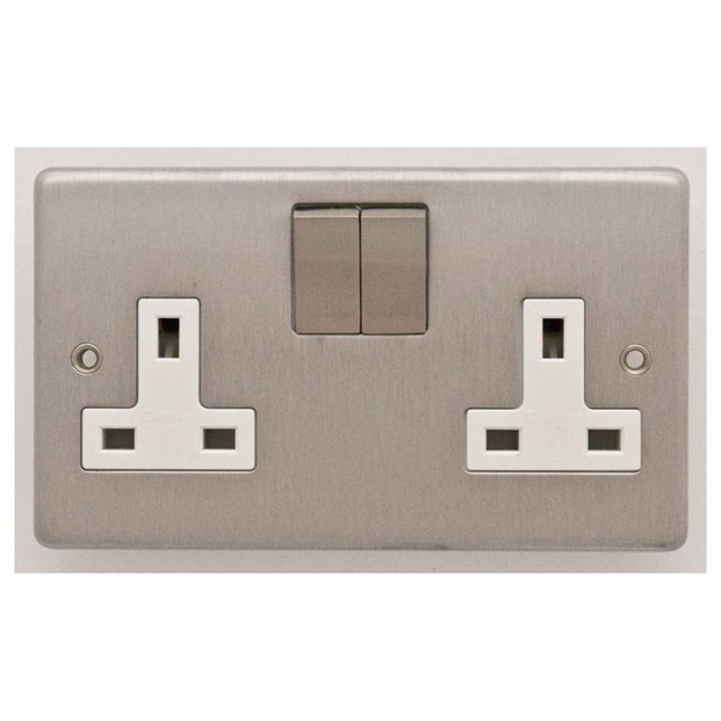 Carlisle Brass 2 Gang Socket