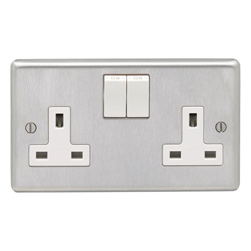 Carlisle Brass 2 Gang Socket