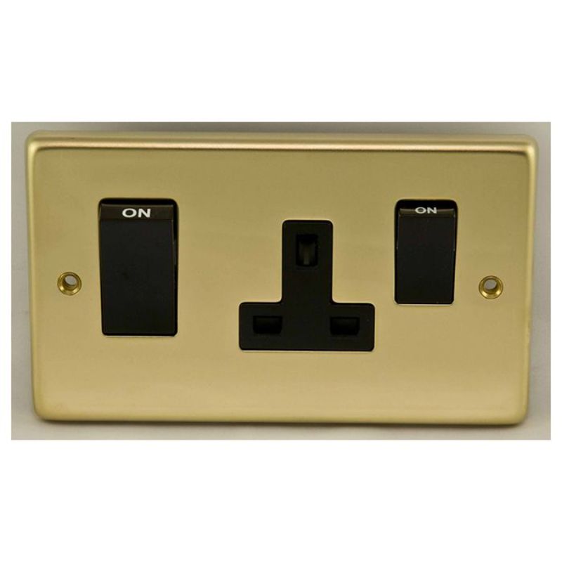 Carlisle Brass 45Amp Switch with a socket