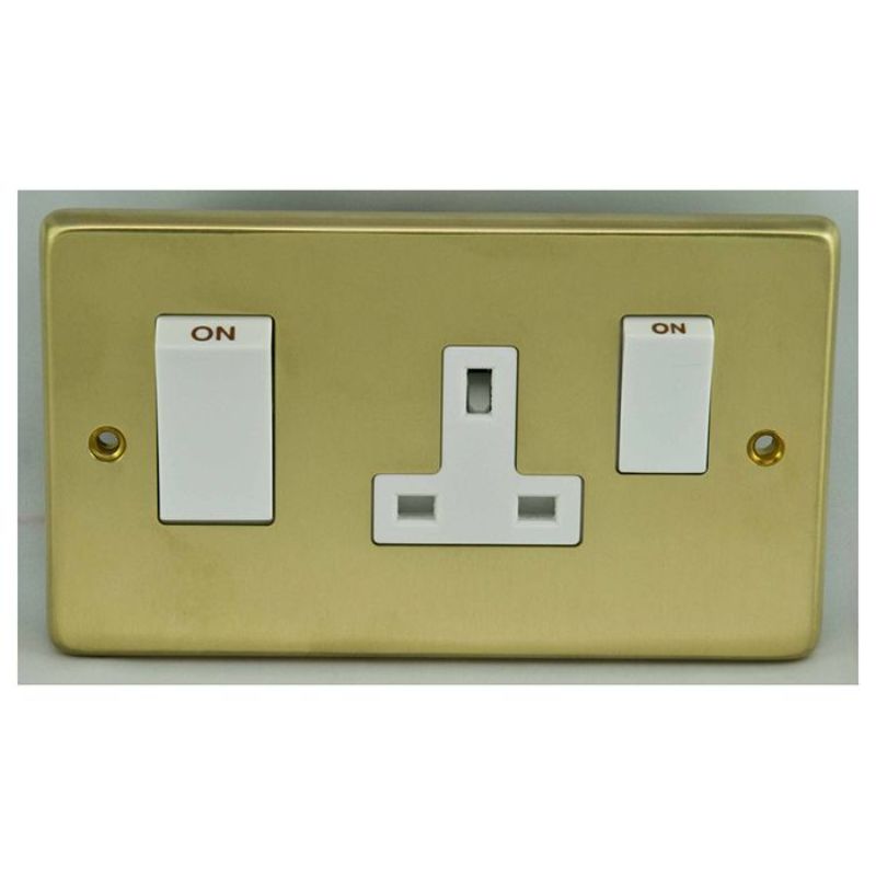 Carlisle Brass 45Amp Switch with a socket