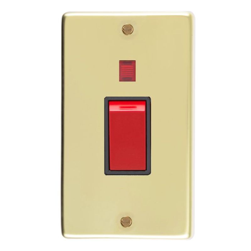 Carlisle Brass 45Amp Switch with Neon Indicator