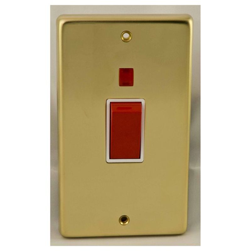 Carlisle Brass 45Amp Switch with Neon Indicator