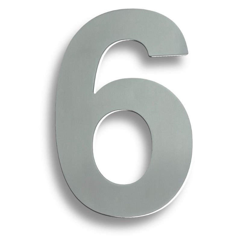 Carlisle Brass Stainless Steel 7" Numerals (0-9) (Number 6/9)