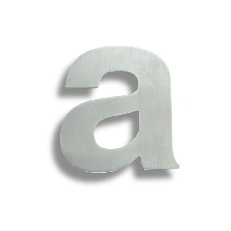 Carlisle Brass Stainless Steel Letters (Letter A)