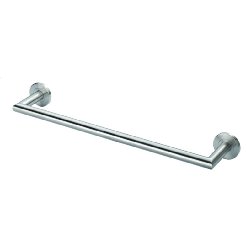 Carlisle Brass Stainless Steel Single Towel Rail 450mm