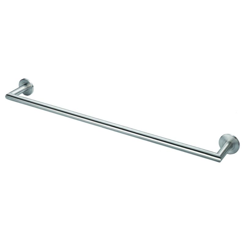 Carlisle Brass Stainless Steel Single Towel Rail 650mm