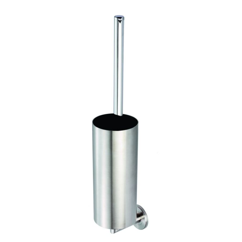 Carlisle Brass Stainless Steel Toilet Brush and Holder