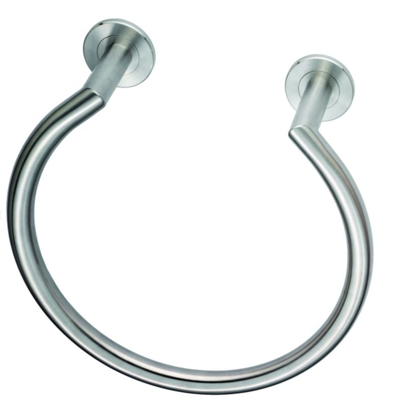 Carlisle Brass Stainless Steel Towel Ring