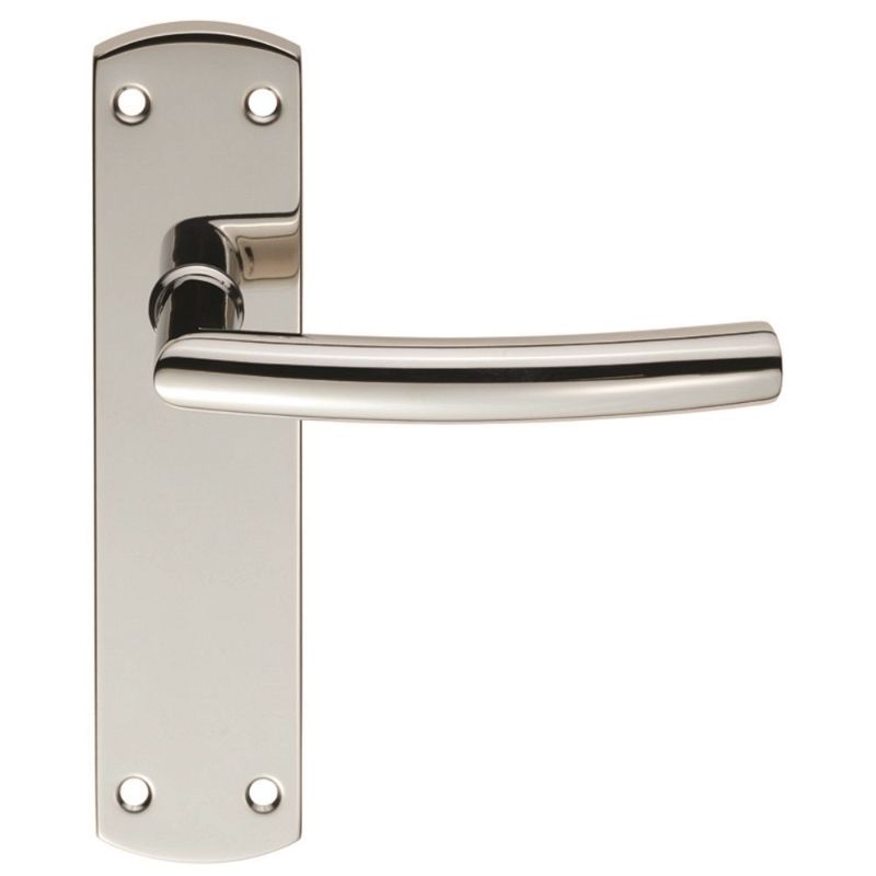 Carlisle Brass Steelworx Residential Arched Lever on Latch Backplate