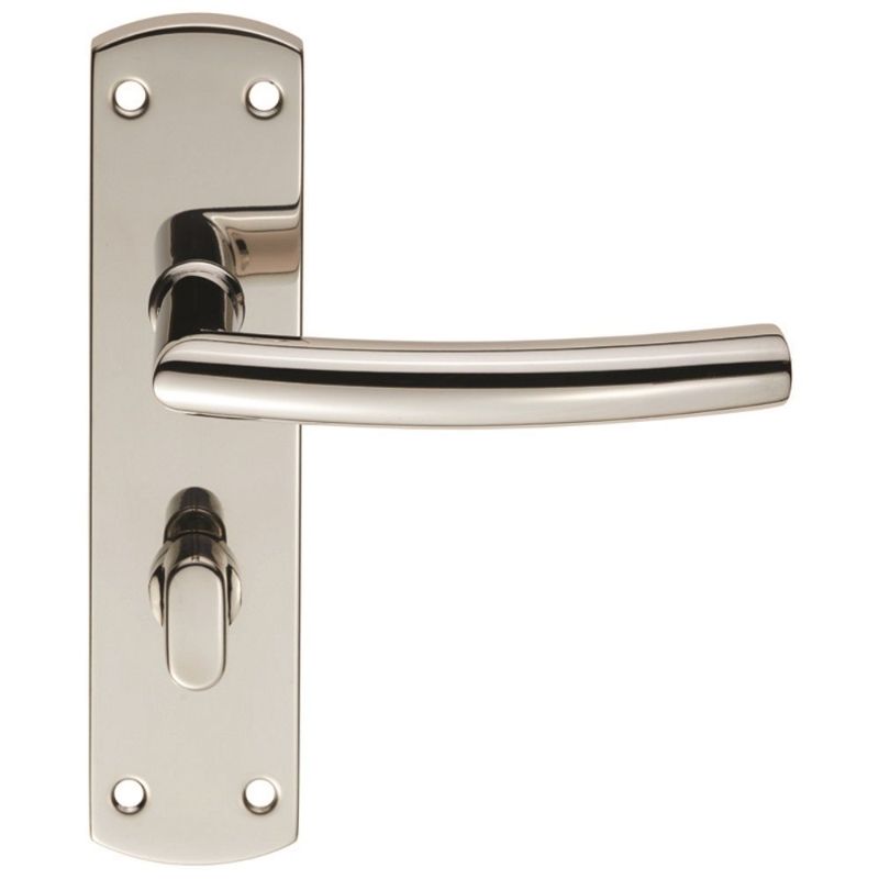 Carlisle Brass Steelworx Residential Arched Lever on WC Backplate