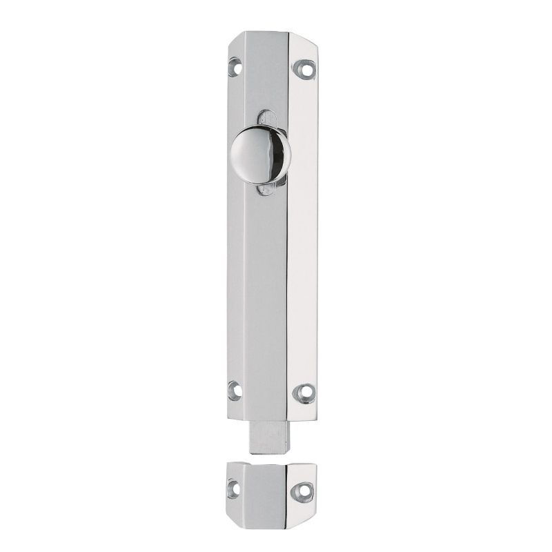 Carlisle Brass SURFACE BOLT c/w EXTRUDED & FLAT KEEPERS