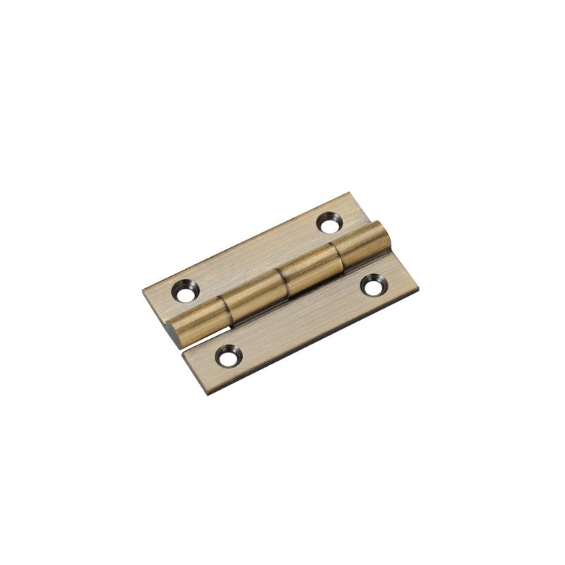 Solid Drawn Brass Butt Hinge - 38 x 22 x 1.3mm-Florentine Bronze