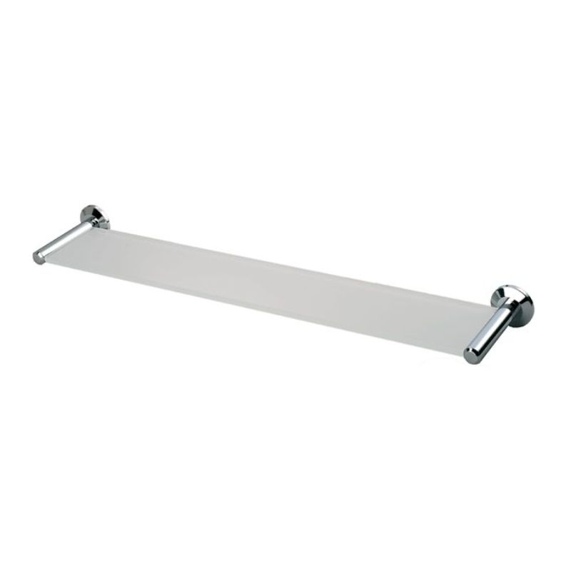 Carlisle Brass Tempo Glass Shelf and Brackets 520mm