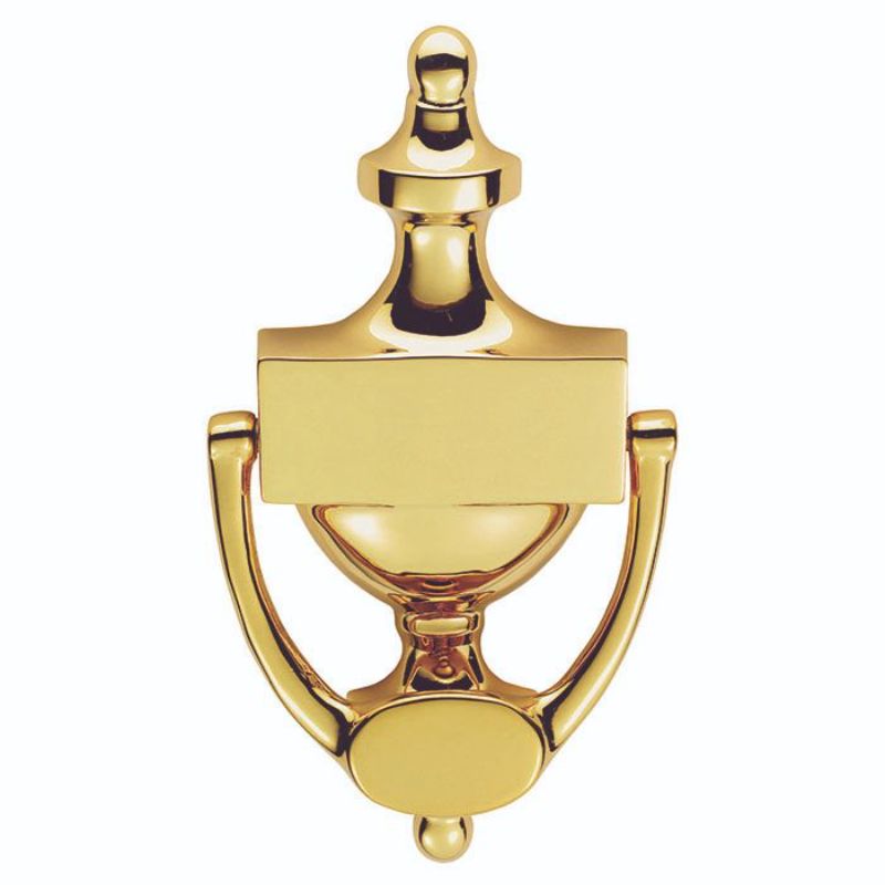 Carlisle Brass Victorian Urn Door Knocker 196mm Polished Brass