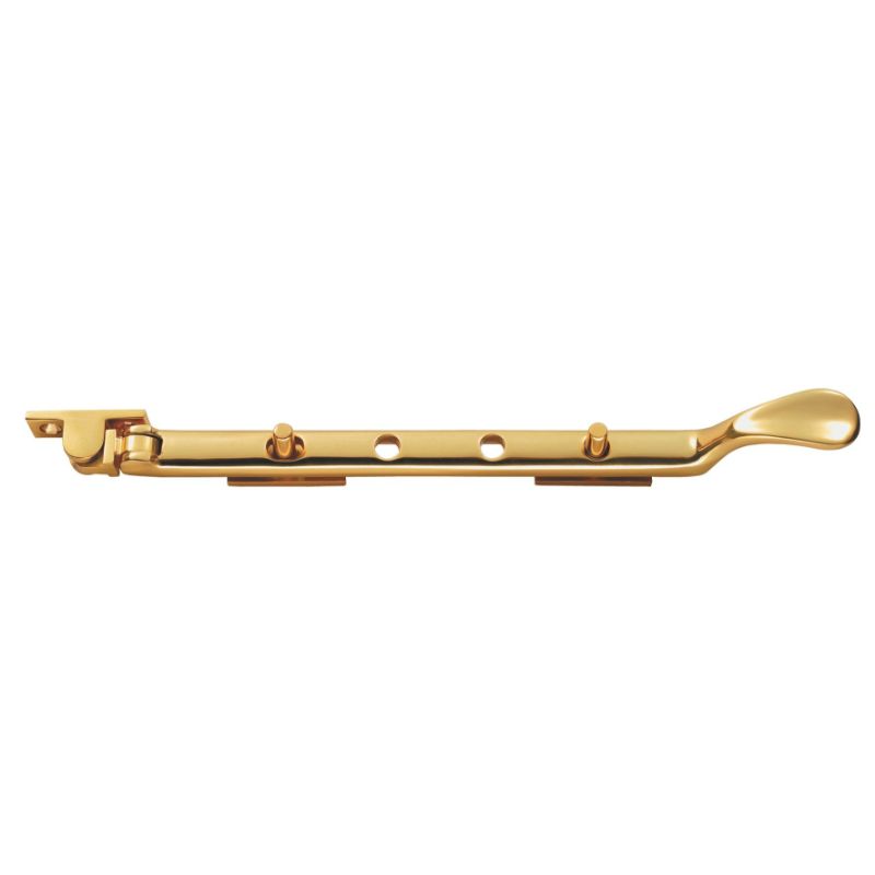 Carlisle Brass Victorian Casement Stay 210mm Polished Brass