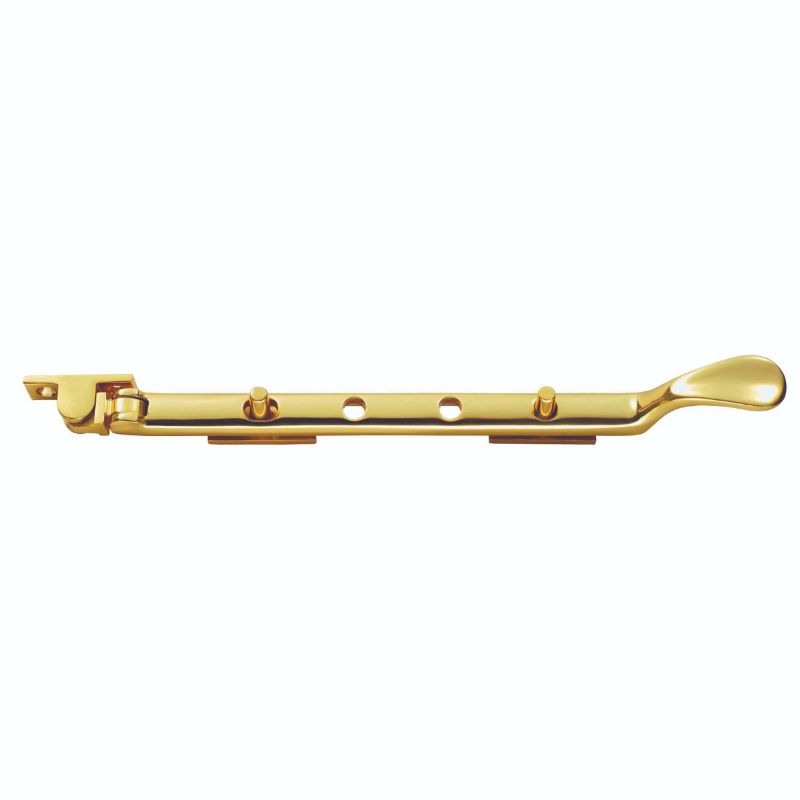 Carlisle Brass Victorian Casement Stay 300mm Polished Brass