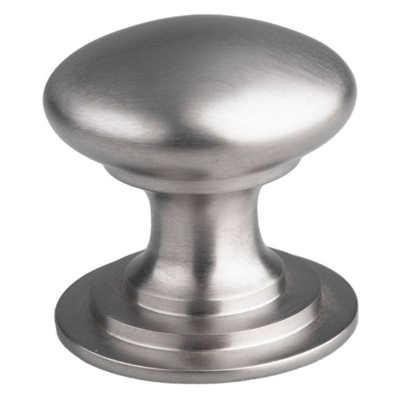 Carlisle Brass Victorian Cupboard Knob 32mm Satin Nickel