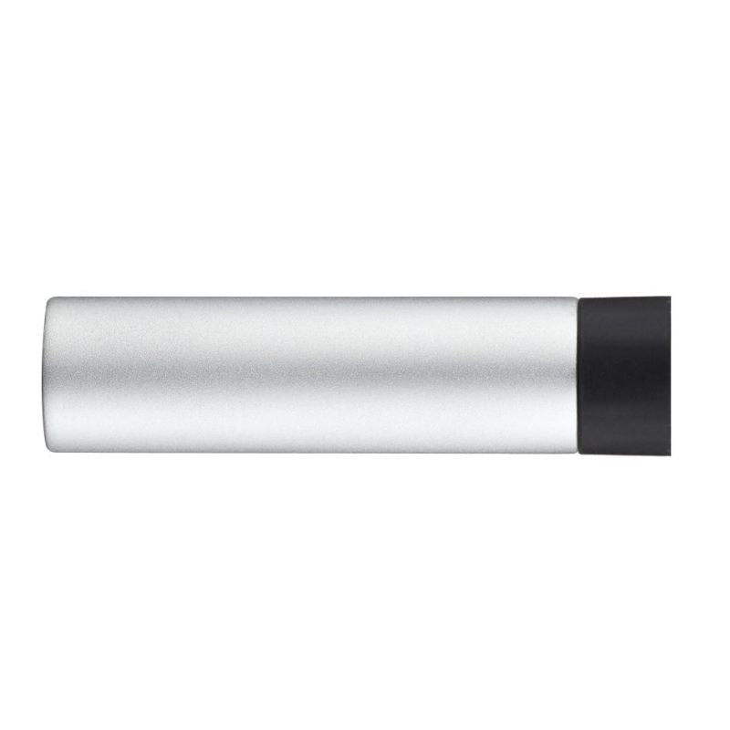 Door Stop - Projection - 19 x 76mm-Satin Aluminium