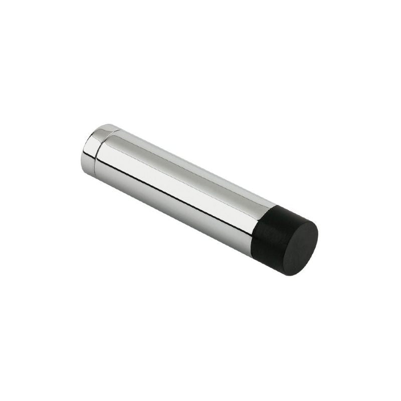 Door Stop - Cylinder without Rose 70mm-Polished Chrome