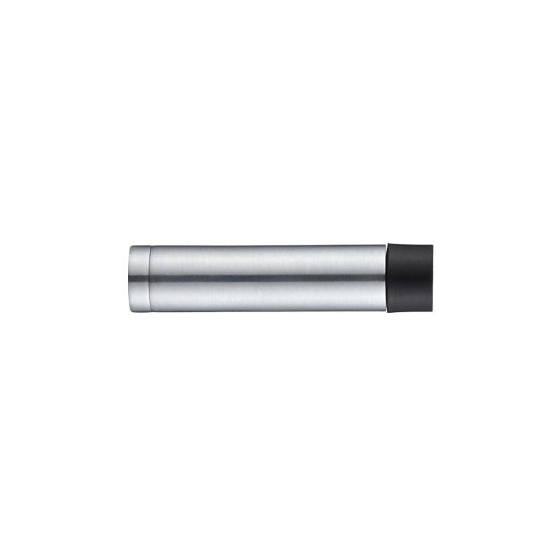 Door Stop - Cylinder without Rose 70mm-Satin Chrome