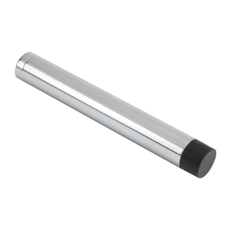 Door Stop - Cylinder without Rose 105mm-Polished Chrome