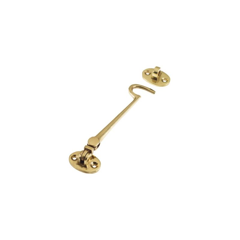 Cabin Hook (HeavyWeight) 6"-Polished Brass