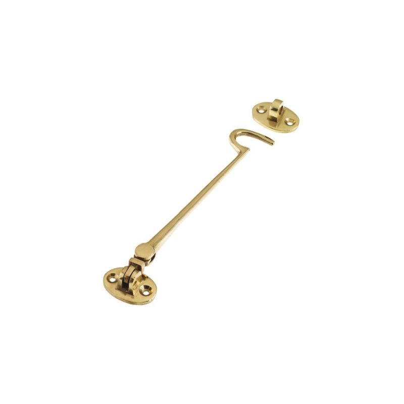 Cabin Hook (Heavyweight) 8"-Polished Brass