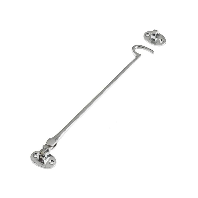 Cabin Hook (Heavyweight) 12"-Polished Chrome