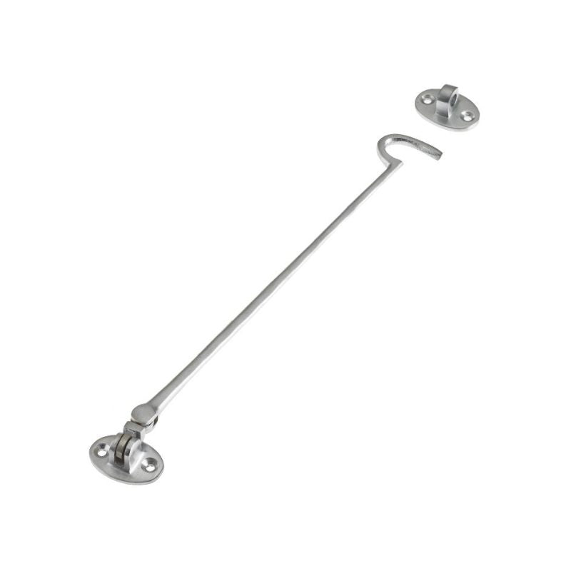 Cabin Hook (Heavyweight) 12"-Satin Chrome