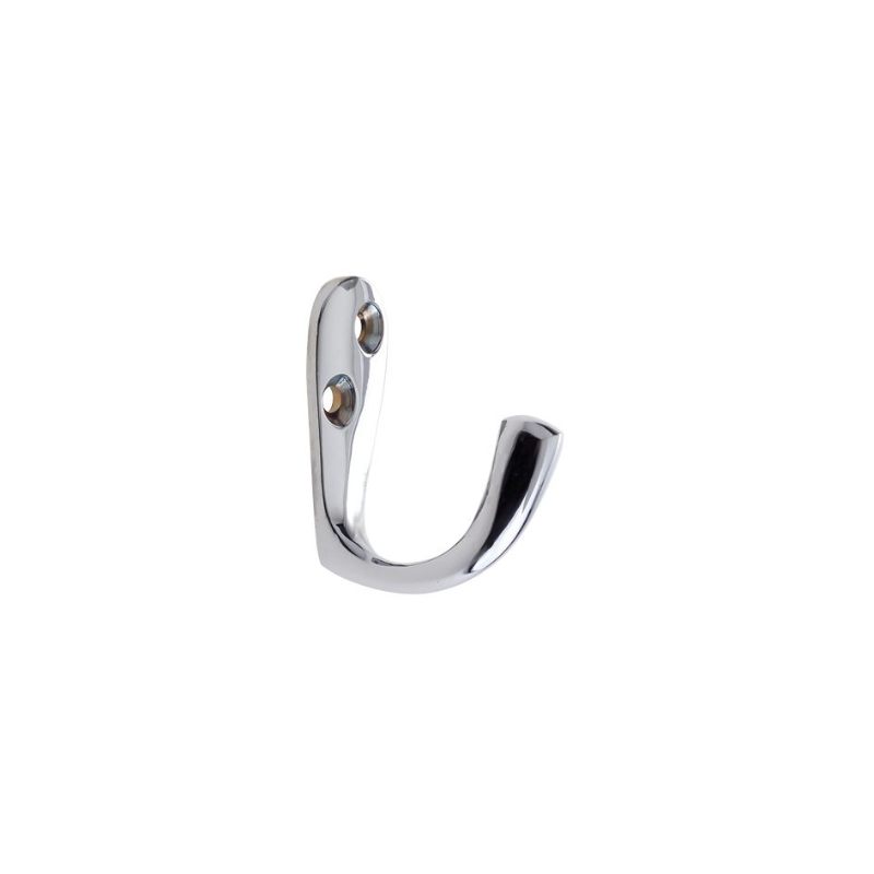 Single Robe Hook-Polished Chrome