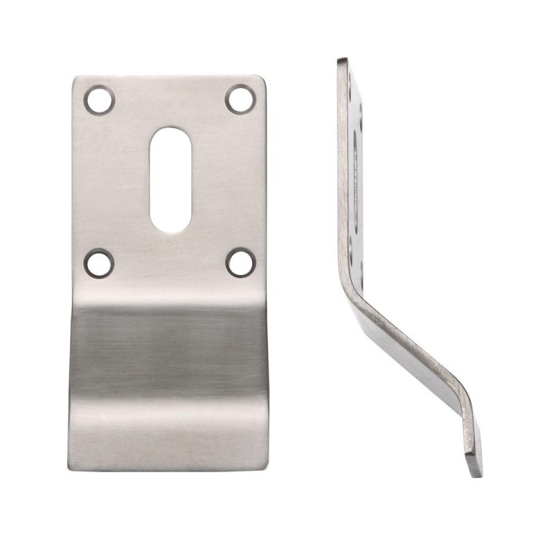 Cylinder Latch Pull - Standard Profile - 88mm x 43mm-Satin Stainless