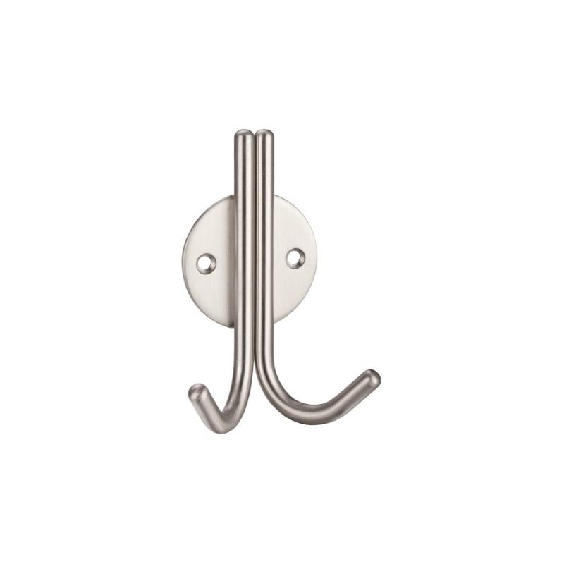 Double Robe Hook-Satin Stainless