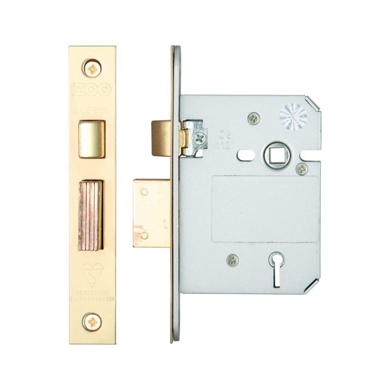 British Standard 5 Lever Sashlock - 76mm-PVD