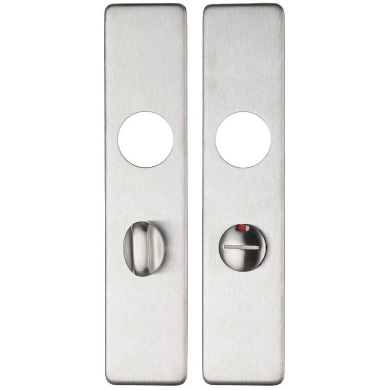 Cover plate for 19 mm and 22mm RTD Lever on Backplate - Bathroom 57mm-Satin Stainless